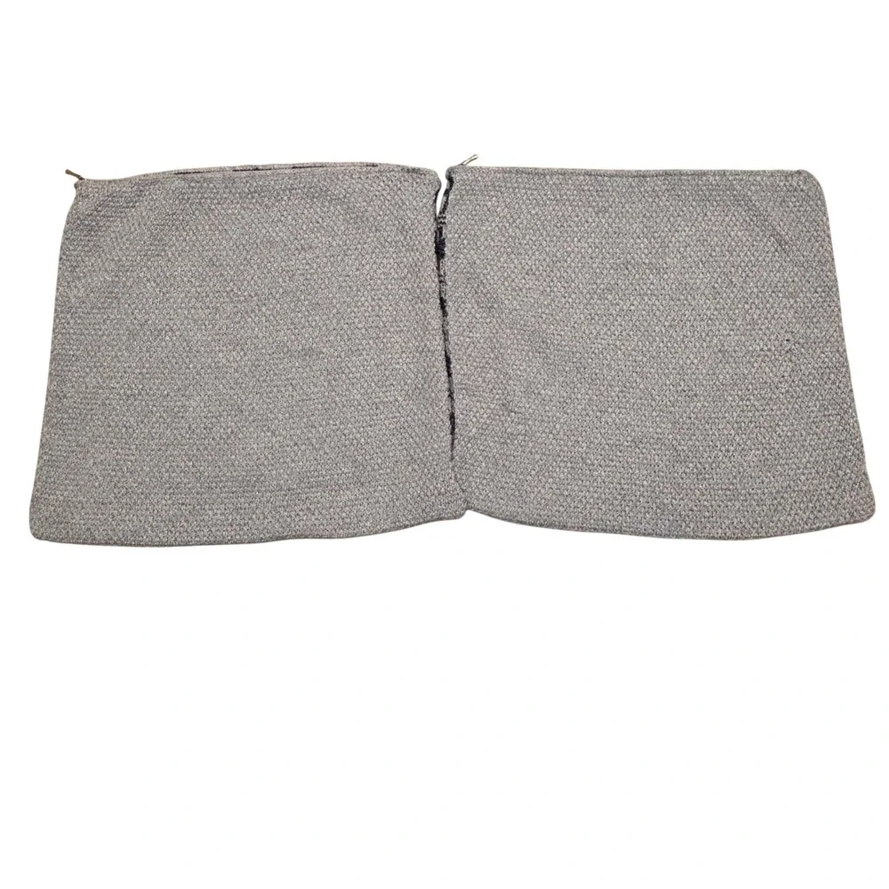 Aran Crafts Ireland 2 Merino Wool‎ Cable Knit Zippered Pillowcases cushion cover